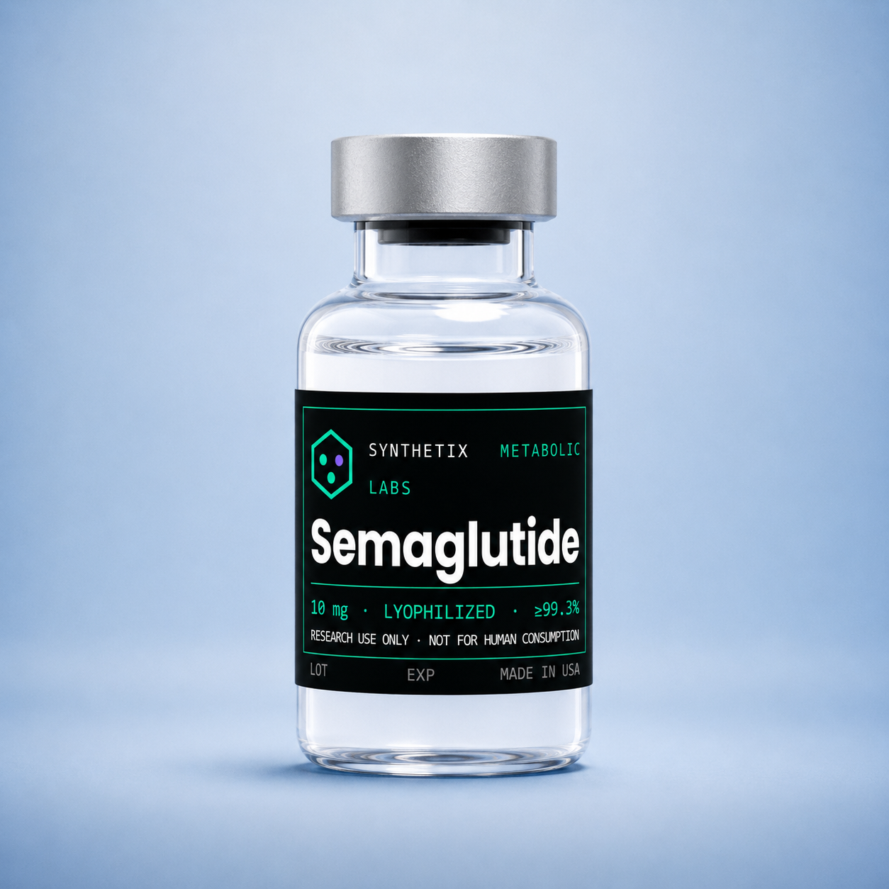 Semaglutide (RUO) — 10mg